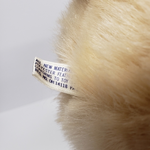 Wee Win Toys 17" Thankful Teddy Bear Vintage Made in Korea Religious Plush - Picture 6 of 9